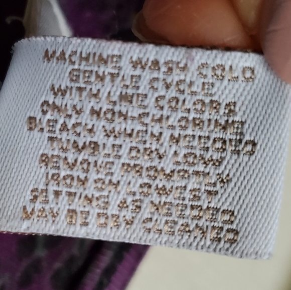 Chico’s Multicolor Animal Print Scoop Neck 3/4 Sleeve Tee-shirt Size L (2) - Picture 13 of 15